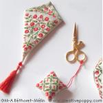 Red cherries Needlework accessories - cross stitch pattern - by Marie-Anne Réthoret-Mélin (zoom 4)