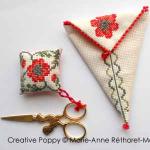 Marie-Anne Réthoret-Mélin - Poppy Needlework Accessories (cross stitch pattern) (zoom3)