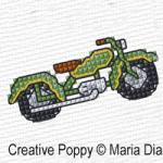 Maria Diaz - Transport 1 - Mini motifs zoom 5 (cross stitch chart)
