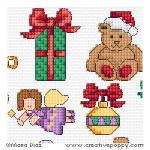 Maria Diaz - Christmas mini motifs (cross stitch pattern) (zoom3)