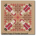 More Christmas Ornaments - cross stitch pattern - by Perrette Samouiloff (zoom 3)