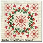 More Christmas Ornaments - cross stitch pattern - by Perrette Samouiloff (zoom 4)