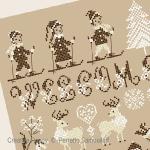 Winter Welcome - cross stitch pattern - by Perrette Samouiloff (zoom 2)