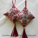 8 Christmas Ornaments - cross stitch pattern - by Perrette Samouiloff (zoom 4)