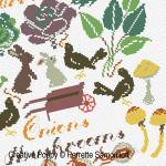 Perrette Samouiloff - Autumn Vegetable Patch (cross stitch pattern) (zoom 2)