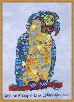 Tam\'s Creations - Parrotinpatches (cross stitch pattern chart) (zoom 4)