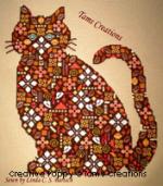 Pussinpatches - cross stitch pattern - by Tam\'s Creations (zoom 2)