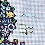 Tam\'s Creations - Hippocampusinpatches (cross stitch pattern) (zoom 2)