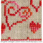 Love miniature - cross stitch pattern - by Agnès Delage-Calvet (zoom 1)