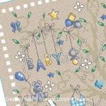 Shannon Christine Designs - Baby Boy Tree zoom 3 (cross stitch chart)