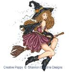Shannon Christine Designs - Bewitched zoom 3 (cross stitch chart)