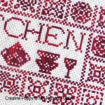 Kitchen - cross stitch pattern - by Marie-Anne Réthoret-Mélin (zoom 3)