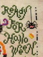Halloween cat - cross stitch pattern - by Barbara Ana Designs (zoom 3)