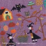 Barbara Ana Designs - A New World - Part 1: The Night of all Fears zoom 2 (cross stitch chart)