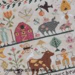 Barbara Ana Designs - All Creatures Great and Small zoom 4 (cross stitch chart)