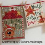 Christmas Ornaments (series1) - cross stitch pattern - by Barbara Ana Designs (zoom 2)