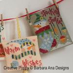 Christmas Ornaments (series1) - cross stitch pattern - by Barbara Ana Designs (zoom 3)