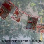 Christmas Ornaments (series1) - cross stitch pattern - by Barbara Ana Designs (zoom 5)