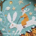 Barbara Ana Designs - Christmas Hare zoom 1 (cross stitch chart)