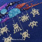 Barbara Ana Designs - Cosmic Dreams II (Big Sister), zoom 2 (Cross stitch chart)