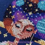 Barbara Ana Designs - Cosmic Dreams, zoom 2 (Cross stitch chart)