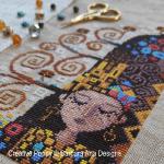 Barbara Ana Designs - Dreaming of Klimt, zoom 1 (Cross stitch chart)