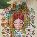 Barbara Ana Designs - Garden of Dreams zoom 5 (cross stitch chart)