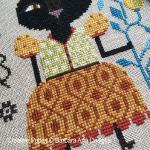 Barbara Ana Designs - Lemon Cat zoom 3 (cross stitch chart)
