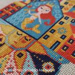 Barbara Ana Designs - Little Red Fish, zoom 2 (Cross stitch chart)