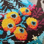 Barbara Ana Designs - Peaceful Night Dreams, zoom 3 (Cross stitch chart)