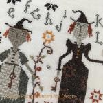 Barbara Ana Designs - Three Witches zoom 2 (cross stitch chart)