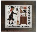 Barbara Ana Designs - Witchy Pantry (Come Sit a Spell) zoom 4 (cross stitch chart)