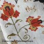 Barbara Ana Designs - Mary Pepper Pouch zoom 1 (cross stitch chart)