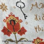Barbara Ana Designs - Mary Pepper Pouch zoom 3 (cross stitch chart)