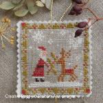 Barbara Ana Designs - Christmas ornament Trio zoom 1 (cross stitch chart)