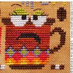 Hand over the coffee... - cross stitch pattern - by Barbara Ana Designs (zoom 1)