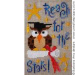 Reach for the stars - cross stitch pattern - by Barbara Ana Designs (zoom 2)