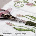 Faby Reilly Designs - Lizzie Stitching Wallet zoom 2 (cross stitch chart)
