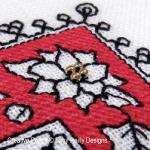 Faby Reilly Designs - Assisi Holly & Poinsettia - Quick Challenge: Assisi Stitch, zoom 1 (Needleworkchart)