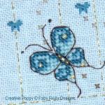 Faby Reilly Designs - Butterfly Trail, zoom 3 (Needlework chart)