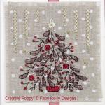 Faby Reilly Designs - Christie Greeting Cards - Set of 4 zoom 5 (cross stitch chart)
