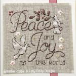 Faby Reilly Designs - Christie Greeting Cards - Set of 2 zoom 2 (cross stitch chart)