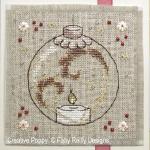 Faby Reilly Designs - Christie Greeting Cards - Set of 2 zoom 3 (cross stitch chart)