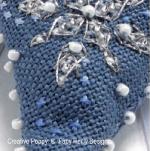 Faby Reilly Designs - Let it Snow - Star Ornament zoom 3 (cross stitch chart)