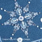 Faby Reilly Designs - Let it snow cube zoom 1 (cross stitch chart)