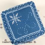Faby Reilly Designs - Let it snow cube zoom 3 (cross stitch chart)