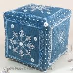 Faby Reilly Designs - Let it snow cube zoom 4 (cross stitch chart)