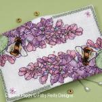 Faby Reilly Designs - Lilac Needlebook zoom 2 (cross stitch chart)
