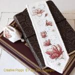 Faby Reilly Designs - Magnolia Bookmark & Fob zoom 4 (cross stitch chart)