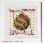 Faby Reilly Designs - Raspberry & Lime Minis, zoom 3 (Needleworkchart)
